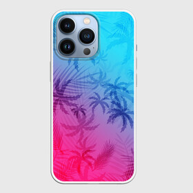 Чехол для iPhone 13 Pro с принтом НЕОНОВЫЕ ПАЛЬМЫ   NEON в Кировске,  |  | hotline miami | neon | new retro wave | outrun | outrun electro | paints | palmen | rainbow | retro | retrowave | summer | synth | synthwave | tropical | брызги | брызги красок | звёзды | космос | краски | лето | неон | пальмы | радуга | 