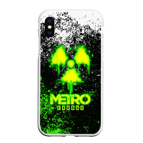 Чехол для iPhone XS Max матовый с принтом METRO EXODUS в Кировске, Силикон | Область печати: задняя сторона чехла, без боковых панелей | Тематика изображения на принте: exodus | horror | metro 2033 | metro exodus | sparta | survival | артём | игры | исход | метро | метро 2035 | спарта | спартанцы