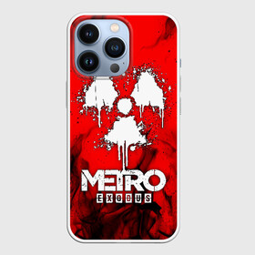 Чехол для iPhone 13 Pro с принтом METRO EXODUS в Кировске,  |  | exodus | horror | metro 2033 | metro exodus | sparta | survival | артём | игры | исход | метро | метро 2035 | спарта | спартанцы