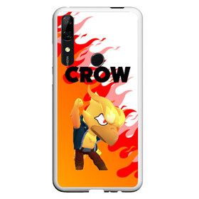 Чехол для Honor P Smart Z с принтом BRAWL STARS CROW PHOENIX в Кировске, Силикон | Область печати: задняя сторона чехла, без боковых панелей | android | brawl stars | colt | crow | games | leon | penny | poco. | shelly | spike | wanted | брав | бравл старс | звезды | игры | мобильные игры | старс