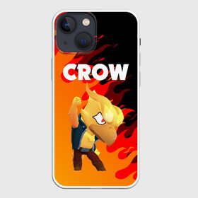 Чехол для iPhone 13 mini с принтом BRAWL STARS CROW PHOENIX в Кировске,  |  | android | brawl stars | colt | crow | games | leon | penny | poco. | shelly | spike | wanted | брав | бравл старс | звезды | игры | мобильные игры | старс