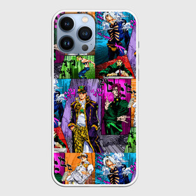 Чехол для iPhone 13 Pro Max с принтом Паттерн джоджо кира спидвагон в Кировске,  |  | anime | jojo | jojo bizarre adventure | jojo’s bizarre adventure | аниме | джоджо | манга | невероятные приключения джоджо