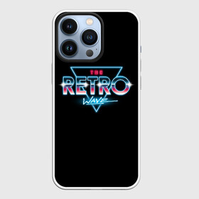 Чехол для iPhone 13 Pro с принтом The Retro Wave в Кировске,  |  | Тематика изображения на принте: 80 | cyber | game | hotline | hotlinemiami | maiami | music | outrun | retro | retrowave | synth | synthwave | игра | кибер | ретро