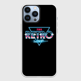 Чехол для iPhone 13 Pro Max с принтом The Retro Wave в Кировске,  |  | Тематика изображения на принте: 80 | cyber | game | hotline | hotlinemiami | maiami | music | outrun | retro | retrowave | synth | synthwave | игра | кибер | ретро