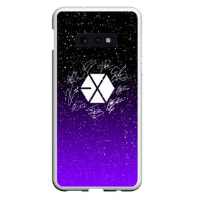 Чехол для Samsung S10E с принтом EXO BAND АВТОГРАФЫ в Кировске, Силикон | Область печати: задняя сторона чехла, без боковых панелей | Тематика изображения на принте: d.o. | exo | exo band | exo k | exo m | пэкхён | чен | эхо