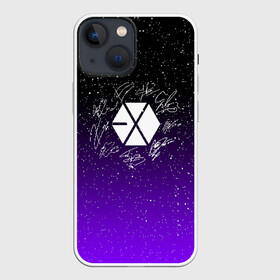 Чехол для iPhone 13 mini с принтом EXO BAND АВТОГРАФЫ в Кировске,  |  | d.o. | exo | exo band | exo k | exo m | пэкхён | чен | эхо