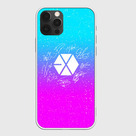 Чехол для iPhone 12 Pro Max с принтом EXO BAND АВТОГРАФЫ в Кировске, Силикон |  | d.o. | exo | exo band | exo k | exo m | пэкхён | чен | эхо