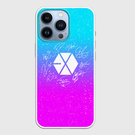 Чехол для iPhone 13 Pro с принтом EXO BAND АВТОГРАФЫ в Кировске,  |  | d.o. | exo | exo band | exo k | exo m | пэкхён | чен | эхо