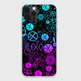 Чехол для iPhone 12 Pro Max с принтом EXO BAND LOGOBOMBING в Кировске, Силикон |  | d.o. | exo | exo band | exo k | exo m | пэкхён | чен | эхо