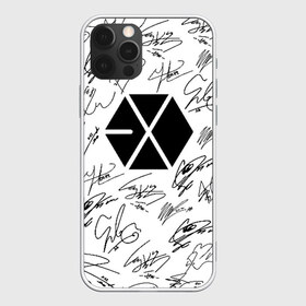 Чехол для iPhone 12 Pro Max с принтом EXO BAND АВТОГРАФЫ в Кировске, Силикон |  | d.o. | exo | exo band | exo k | exo m | пэкхён | чен | эхо