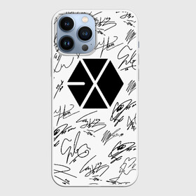 Чехол для iPhone 13 Pro Max с принтом EXO BAND  АВТОГРАФЫ в Кировске,  |  | d.o. | exo | exo band | exo k | exo m | пэкхён | чен | эхо