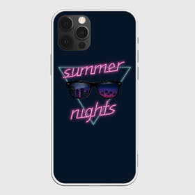 Чехол для iPhone 12 Pro Max с принтом Summer Nights в Кировске, Силикон |  | Тематика изображения на принте: 80 | cyber | game | hotline | hotlinemiami | maiami | music | nights | outrun | retro | retrowave | summer | synth | synthwave | игра | кибер | лето | ночь | ретро