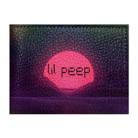 Обложка для студенческого билета с принтом lil peep(Black Logo) в Кировске, натуральная кожа | Размер: 11*8 см; Печать на всей внешней стороне | Тематика изображения на принте: cry baby | lil peep | logo | rap | заход солнца | знаменитости. эмо | известный исполнитель | неон | пип | редактируемое лого | реп | розоватый оттенок | рок | рэп | яркий фон