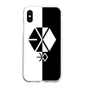 Чехол для iPhone XS Max матовый с принтом EXO BAND в Кировске, Силикон | Область печати: задняя сторона чехла, без боковых панелей | Тематика изображения на принте: baekhyun | chanyeol | d.o. | exo | exo band | exo k | exo m | kai | kris | lay | luhan | sehun | suho | tao | xiumin | пэкхён | чен | эхо