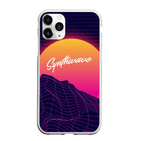 Чехол для iPhone 11 Pro Max матовый с принтом SYNTHWAVE RETROWAVE в Кировске, Силикон |  | Тематика изображения на принте: galaxy | geometry | hotline miami | neon | new retro wave | outrun | outrun electro | retro | retrowave | space | synth | synthwave | геометрия | космос | неон | ретро | фигуры | хотлайн майами