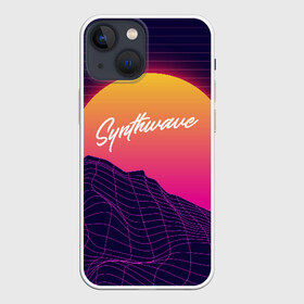 Чехол для iPhone 13 mini с принтом SYNTHWAVE   RETROWAVE в Кировске,  |  | Тематика изображения на принте: galaxy | geometry | hotline miami | neon | new retro wave | outrun | outrun electro | retro | retrowave | space | synth | synthwave | геометрия | космос | неон | ретро | фигуры | хотлайн майами