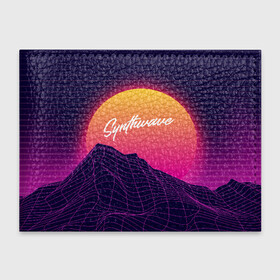 Обложка для студенческого билета с принтом SYNTHWAVE   RETROWAVE в Кировске, натуральная кожа | Размер: 11*8 см; Печать на всей внешней стороне | Тематика изображения на принте: galaxy | geometry | hotline miami | neon | new retro wave | outrun | outrun electro | retro | retrowave | space | synth | synthwave | геометрия | космос | неон | ретро | фигуры | хотлайн майами