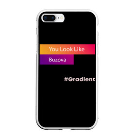 Чехол для iPhone 7Plus/8 Plus матовый с принтом gradient buzova в Кировске, Силикон | Область печати: задняя сторона чехла, без боковых панелей | Тематика изображения на принте: buzova | face | faces | funny | gradient | instagaram | network | neural | neural network | бузова | инстаграм | лица | нейросеть | прикол | приложение