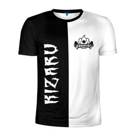 Мужская футболка 3D спортивная с принтом KIZARU в Кировске, 100% полиэстер с улучшенными характеристиками | приталенный силуэт, круглая горловина, широкие плечи, сужается к линии бедра | family | haunted | karmageddon | karmagedon | kizaru | кармагеддон | кармагедон | кизару | фэмили | хаунтед