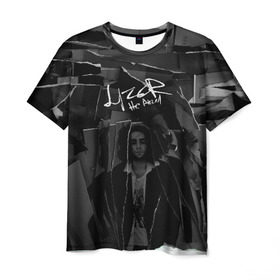 Мужская футболка 3D с принтом Lizer (Не ангел) в Кировске, 100% полиэфир | прямой крой, круглый вырез горловины, длина до линии бедер | lizer | лизер | не ангел | реп | рэп