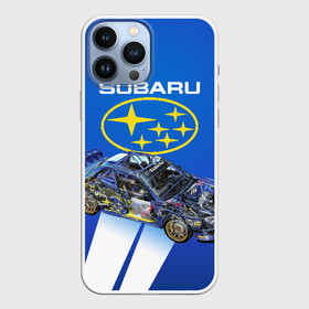 Чехол для iPhone 13 Pro Max с принтом Subaru в Кировске,  |  | Тематика изображения на принте: sti | subaru | subaru impreza | subaru impreza wrx sti | subaru sti | субару | субару импреза