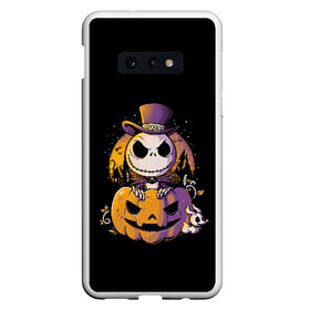 Чехол для Samsung S10E с принтом The Nightmare Before Christmas в Кировске, Силикон | Область печати: задняя сторона чехла, без боковых панелей | Тематика изображения на принте: before | burton | christmas | horror | jack skellington | nightmare | tim | timothy | walter | бёртон | джек | перед | рождеством | скеллингтон | тим | тимоти | ужастик | ужасы