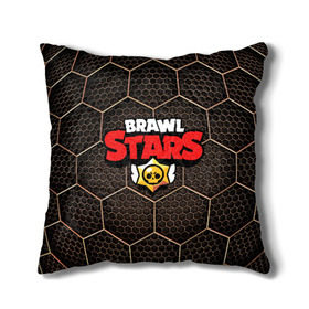 Подушка 3D с принтом Brawl Stars Metal Hex в Кировске, наволочка – 100% полиэстер, наполнитель – холлофайбер (легкий наполнитель, не вызывает аллергию). | состоит из подушки и наволочки. Наволочка на молнии, легко снимается для стирки | Тематика изображения на принте: brawl | brawl st | brawl stars | colt | hexagon | logo | map | mobo | pattern | poco | shelly | stars | бравл | игра | игры | карта | кольт | лого | мобильные игры | патерн | паттерн | поко | соты | старс | шелли