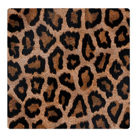 Магнитный плакат 3Х3 с принтом Леопардовая расцветка в Кировске, Полимерный материал с магнитным слоем | 9 деталей размером 9*9 см | леопард | леопардовая | леопардовые | леопардовый | леопарды | пятнистые | пятнистый | пятнистым | расцветка