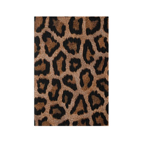 Обложка для паспорта матовая кожа с принтом Леопардовая расцветка в Кировске, натуральная матовая кожа | размер 19,3 х 13,7 см; прозрачные пластиковые крепления | леопард | леопардовая | леопардовые | леопардовый | леопарды | пятнистые | пятнистый | пятнистым | расцветка