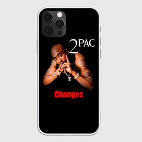 Чехол для iPhone 12 Pro Max с принтом 2pac в Кировске, Силикон |  | 2pac | changes | nigga | oldschool | pac | rap | нигга | олдскулл | пак | рэп | тупак