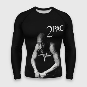 Мужской рашгард 3D с принтом 2pac в Кировске,  |  | Тематика изображения на принте: 2pac | changes | nigga | oldschool | pac | rap | нигга | олдскулл | пак | рэп | тупак