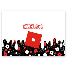 Поздравительная открытка с принтом ROBLOX в Кировске, 100% бумага | плотность бумаги 280 г/м2, матовая, на обратной стороне линовка и место для марки
 | roblox | roblox simulator. | код роблокс | роблокс | роблокс симулятор