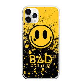 Чехол для iPhone 11 Pro матовый с принтом BAD DRIP в Кировске, Силикон |  | bad | baddrip | cloud | coil | drip | smoke | vape | wape | бак | вейп | вейпер | дрипка | дым | койл | культура | мод | облако | пар | хипстер