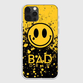 Чехол для iPhone 12 Pro Max с принтом BAD DRIP в Кировске, Силикон |  | bad | baddrip | cloud | coil | drip | smoke | vape | wape | бак | вейп | вейпер | дрипка | дым | койл | культура | мод | облако | пар | хипстер