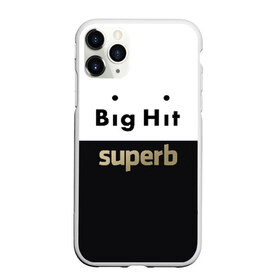 Чехол для iPhone 11 Pro Max матовый с принтом Big Hit superb в Кировске, Силикон |  | big hit | bts | twice | txt