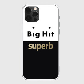 Чехол для iPhone 12 Pro Max с принтом Big Hit superb в Кировске, Силикон |  | big hit | bts | twice | txt