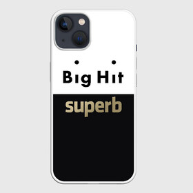 Чехол для iPhone 13 с принтом Big Hit superb в Кировске,  |  | big hit | bts | twice | txt