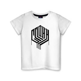 Детская футболка хлопок с принтом СПЛИН в Кировске, 100% хлопок | круглый вырез горловины, полуприлегающий силуэт, длина до линии бедер | splin | александр васильев | сплин