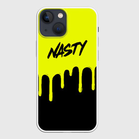 Чехол для iPhone 13 mini с принтом NASTY JUICE в Кировске,  |  | bad | baddrip | cloud | coil | drip | juice | nasty | smoke | vape | wape | бак | бэд дрип | вейп | вейпер | дрипка | дым | койл | культура | мод | нэсти | облако | пар | хипстер