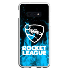 Чехол для Samsung S10E с принтом ROCKET LEAGUE в Кировске, Силикон | Область печати: задняя сторона чехла, без боковых панелей | racing. | rocket league | rocket league garage | rocket trade | гонки | рокет лига