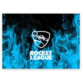 Поздравительная открытка с принтом ROCKET LEAGUE в Кировске, 100% бумага | плотность бумаги 280 г/м2, матовая, на обратной стороне линовка и место для марки
 | racing. | rocket league | rocket league garage | rocket trade | гонки | рокет лига