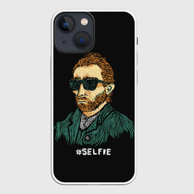 Чехол для iPhone 13 mini с принтом Ван Гог (Selfie) в Кировске,  |  | memes | selfie | van gogh | vincent | ван гог | винсент | знаменитости | знаменитость | искусство | картина | картинки | мем | мемы | прикольные | селфи | художник