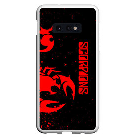 Чехол для Samsung S10E с принтом SCORPIONS в Кировске, Силикон | Область печати: задняя сторона чехла, без боковых панелей | scorpions | клаус майне | маттиас ябс | микки ди | павел мончивода | рудольф шенкер | скорпион | скорпионс