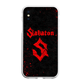 Чехол для iPhone XS Max матовый с принтом SABATON в Кировске, Силикон | Область печати: задняя сторона чехла, без боковых панелей | sabaton | даниель муллбак | йоаким броден | крис рёланд | оскар монтелиус | пэр сундстрём | рикард сунден | сабатон | тоббе энглунд | томми юханссон | ханнес ван дал