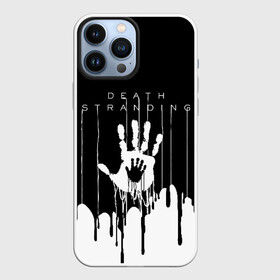 Чехол для iPhone 13 Pro Max с принтом DEATH STRANDING в Кировске,  |  | bridges uca | death stranded | death stranding | fragile express. | kojima productions | mikkelsen | void if tampered | кодзима гений | мадс миккельсен