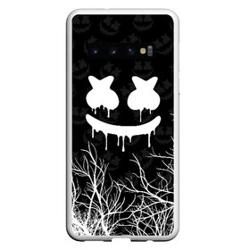 Чехол для Samsung Galaxy S10 с принтом MARSHMELLO HALLOWEEN в Кировске, Силикон | Область печати: задняя сторона чехла, без боковых панелей | Тематика изображения на принте: america | dj | halloween | marshmello | marshmello halloween | usa | америка | маршмелло | маршмелло хеллоуин | хеллоуин | хэллоуин