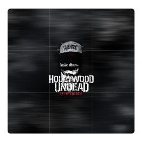 Магнитный плакат 3Х3 с принтом Hollywood Undead в Кировске, Полимерный материал с магнитным слоем | 9 деталей размером 9*9 см | charlie scene | danny | funny man | hollywood undead | hu | j dog | johnny 3 tears | андед | голивуд | голливудская | группа | гу | нежить | реп | рок | рэп | рэпкор | ундед | ундэ