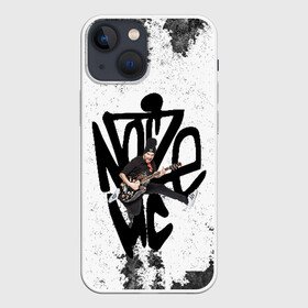 Чехол для iPhone 13 mini с принтом Noize MC в Кировске,  |  | guitar | hip hop | mc | noise | noize | rap | александрович | алексеев | все | гитара | дестрой | для | иван | как | людей | нойз | песня | радио | реп | речетатив | у | хип хоп | шум | эмси
