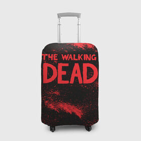Чехол для чемодана 3D с принтом The Walking Dead в Кировске, 86% полиэфир, 14% спандекс | двустороннее нанесение принта, прорези для ручек и колес | amc | carol | daryl | dixon | michonne | negan | reaction | rick | season 10 | twd | zombies | диксон | дэрил | зомби | мертвецы | мишонн | неган | реакция | рик | ходячие