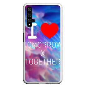 Чехол для Honor 20 с принтом TOMORROW X TOGETHER в Кировске, Силикон | Область печати: задняя сторона чехла, без боковых панелей | beomgyu | hueningkai | k pop | korean | kpop | soobin | taehyun | tomorrow x together | txt | yeonjun | бомгю | ёнджун | корея | поп | субин | техен | тэхён | хюнин кай